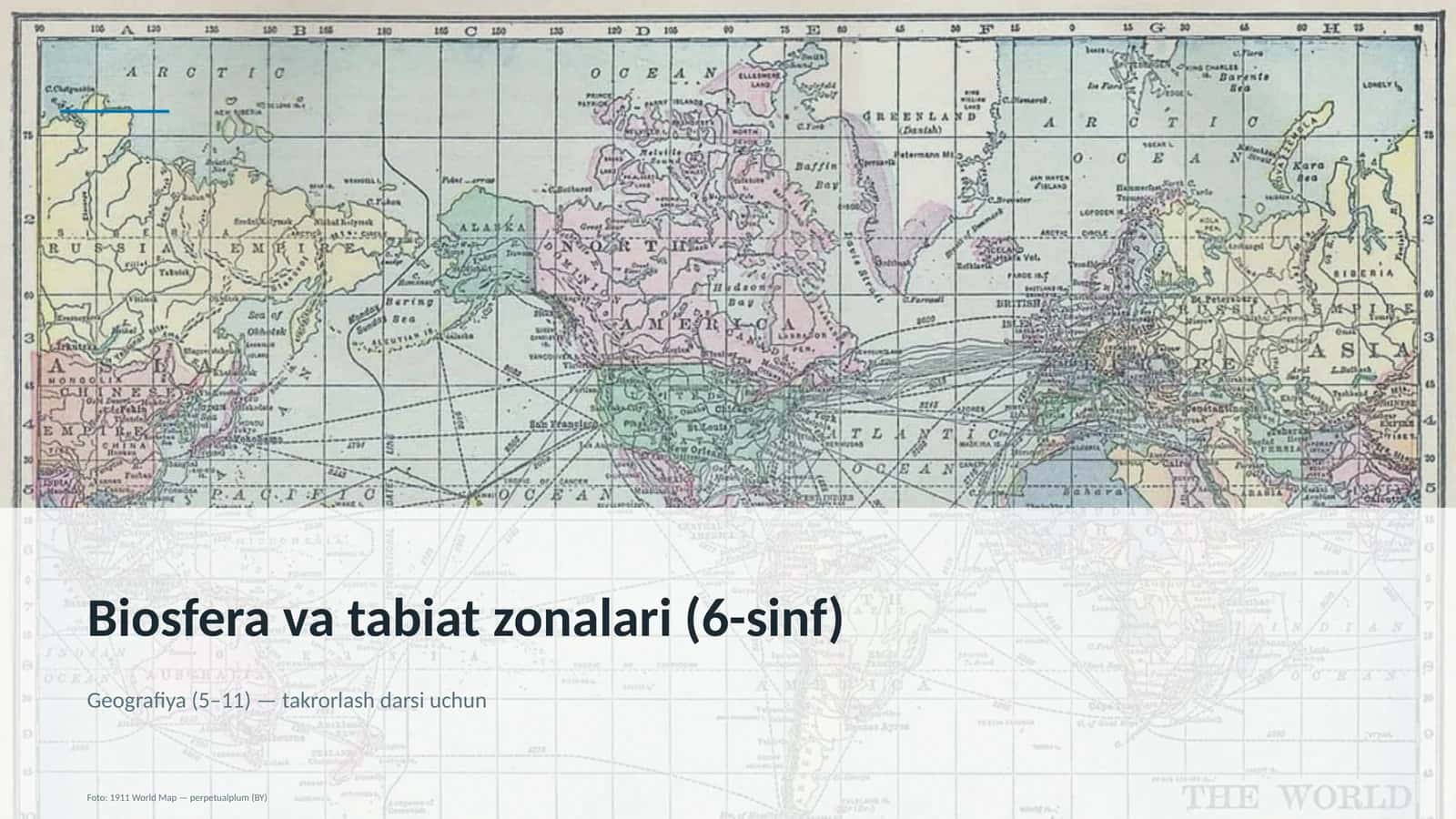 Biosfera va tabiat zonalari (6-sinf) 1