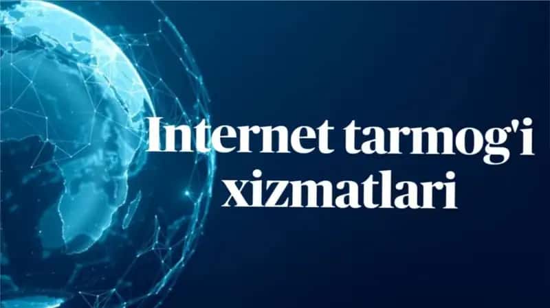 Internet tarmoq xizmatlari 1