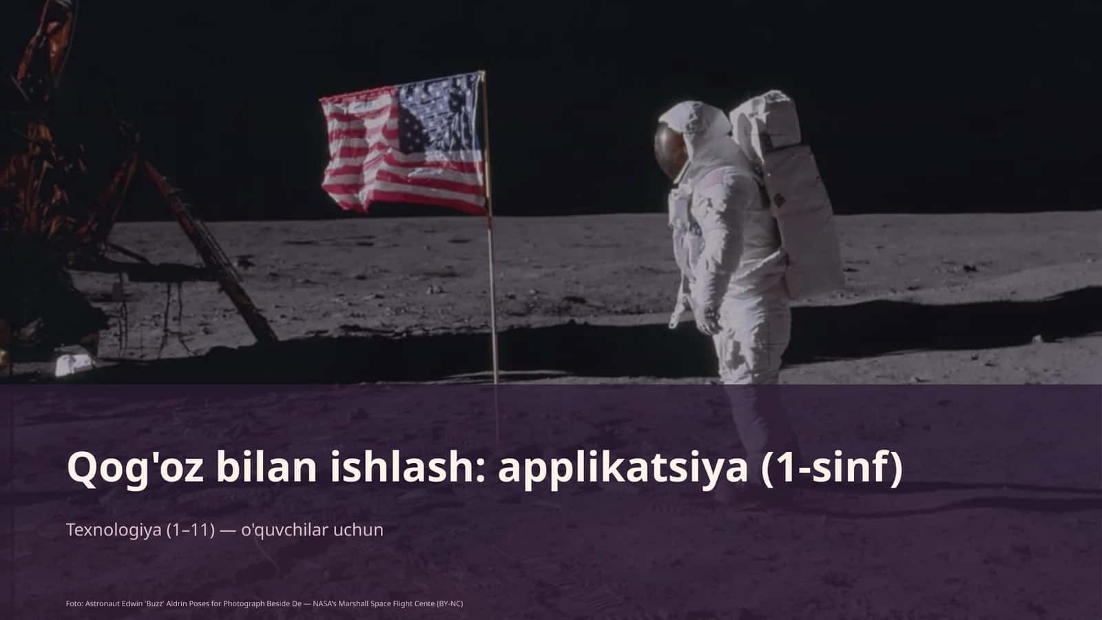 Qog'oz bilan ishlash: applikatsiya (1-sinf) 1