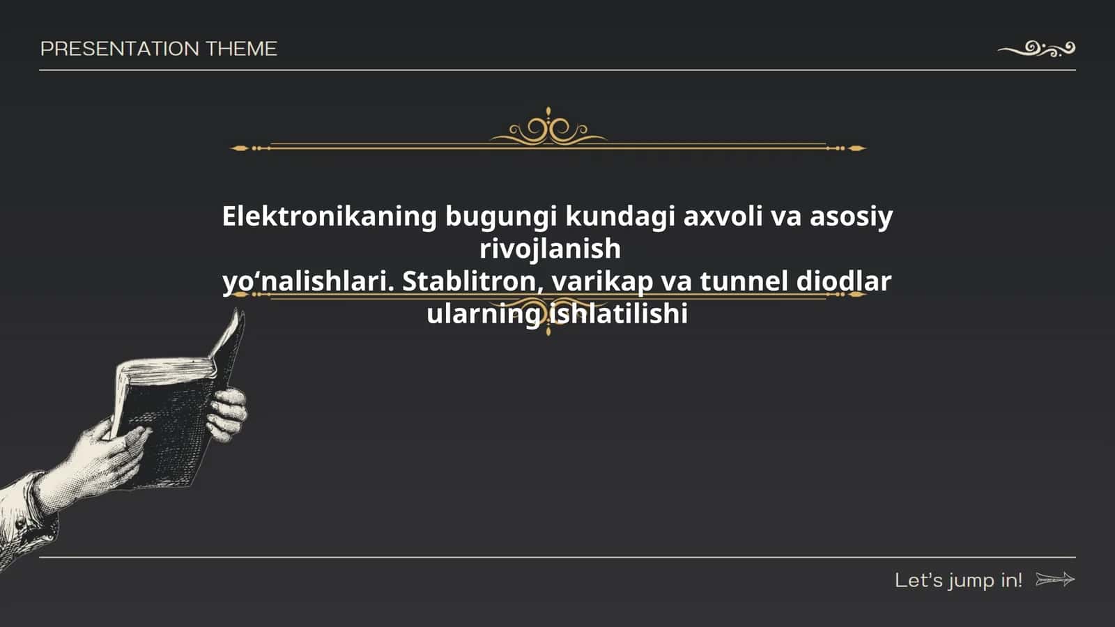 Elektronikaning bugungi kundagi axvoli va asosiy rivojlanish 1
