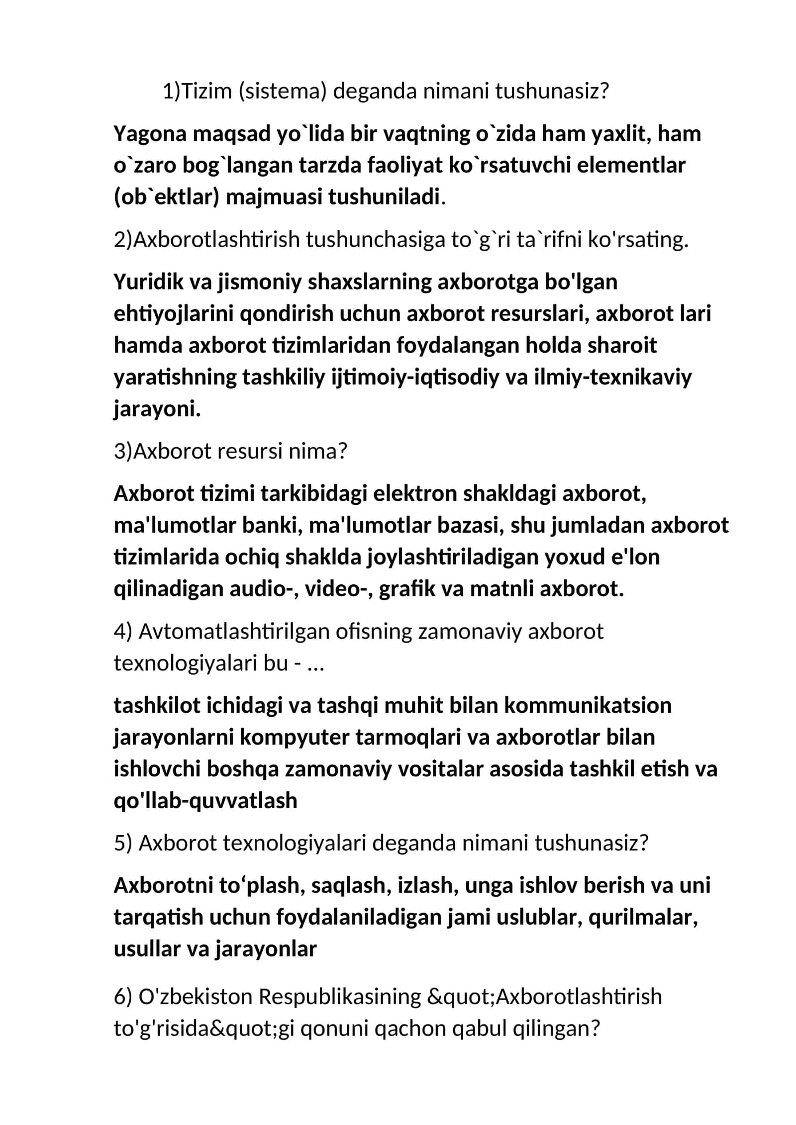 Avtomatlashtirilgan ofisning zamonaviy axborot texnologiyalari 1