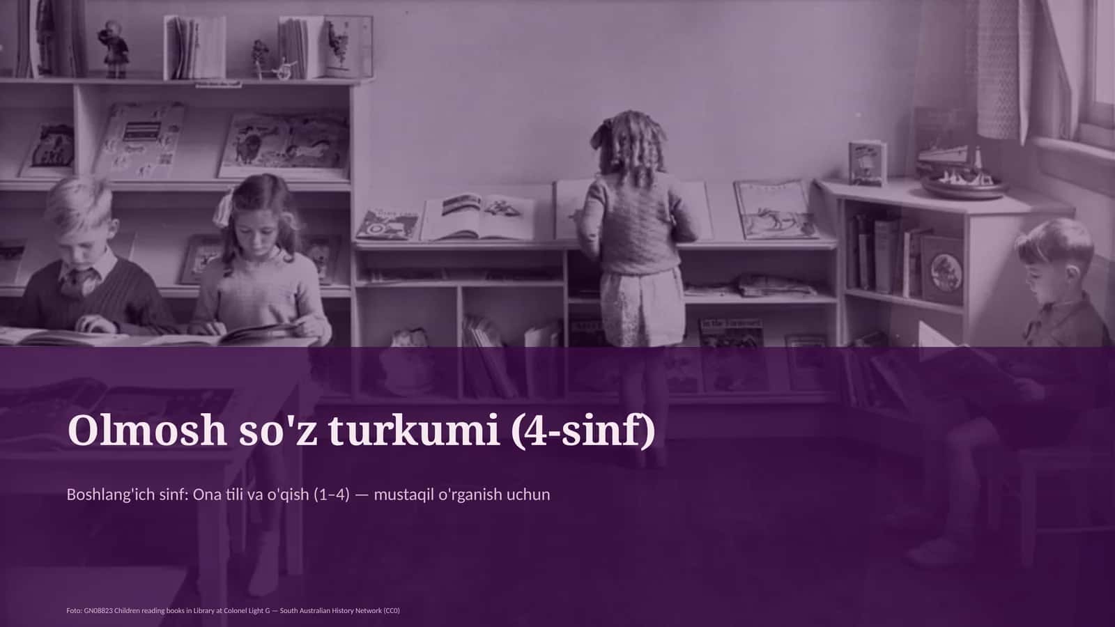 Olmosh so'z turkumi (4-sinf) 1