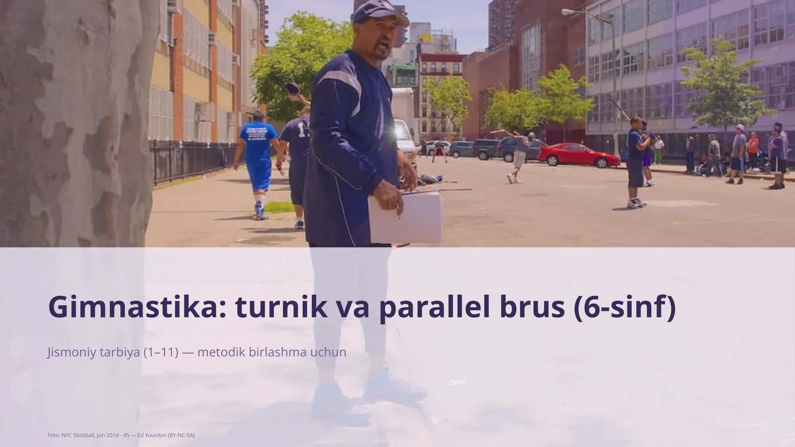 Gimnastika: turnik va parallel brus (6-sinf) 1