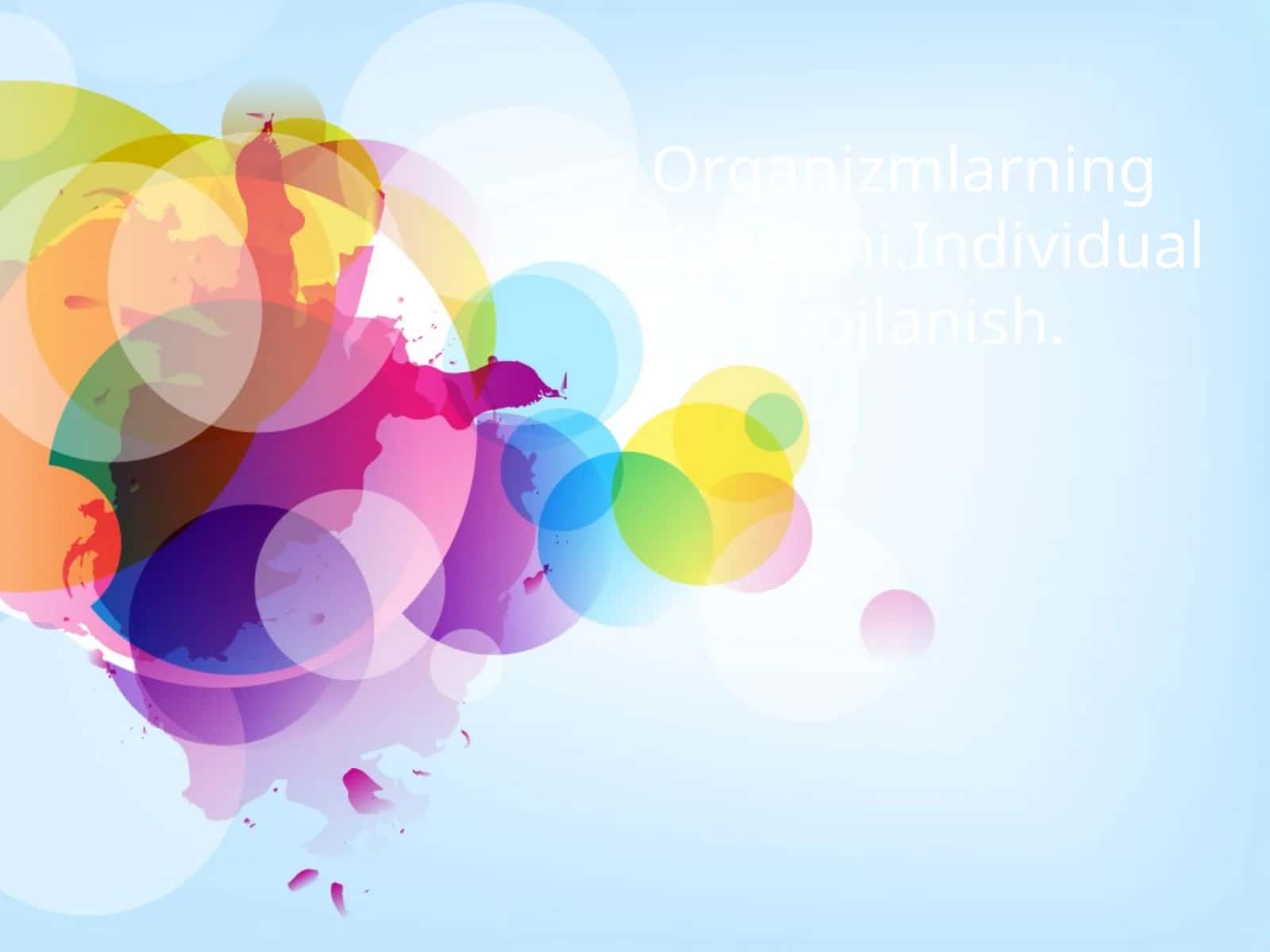 Organizmlarning ko’payishi 1