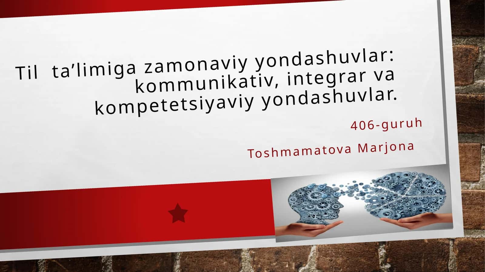Tilta’limigazamonaviyyondashuv 1
