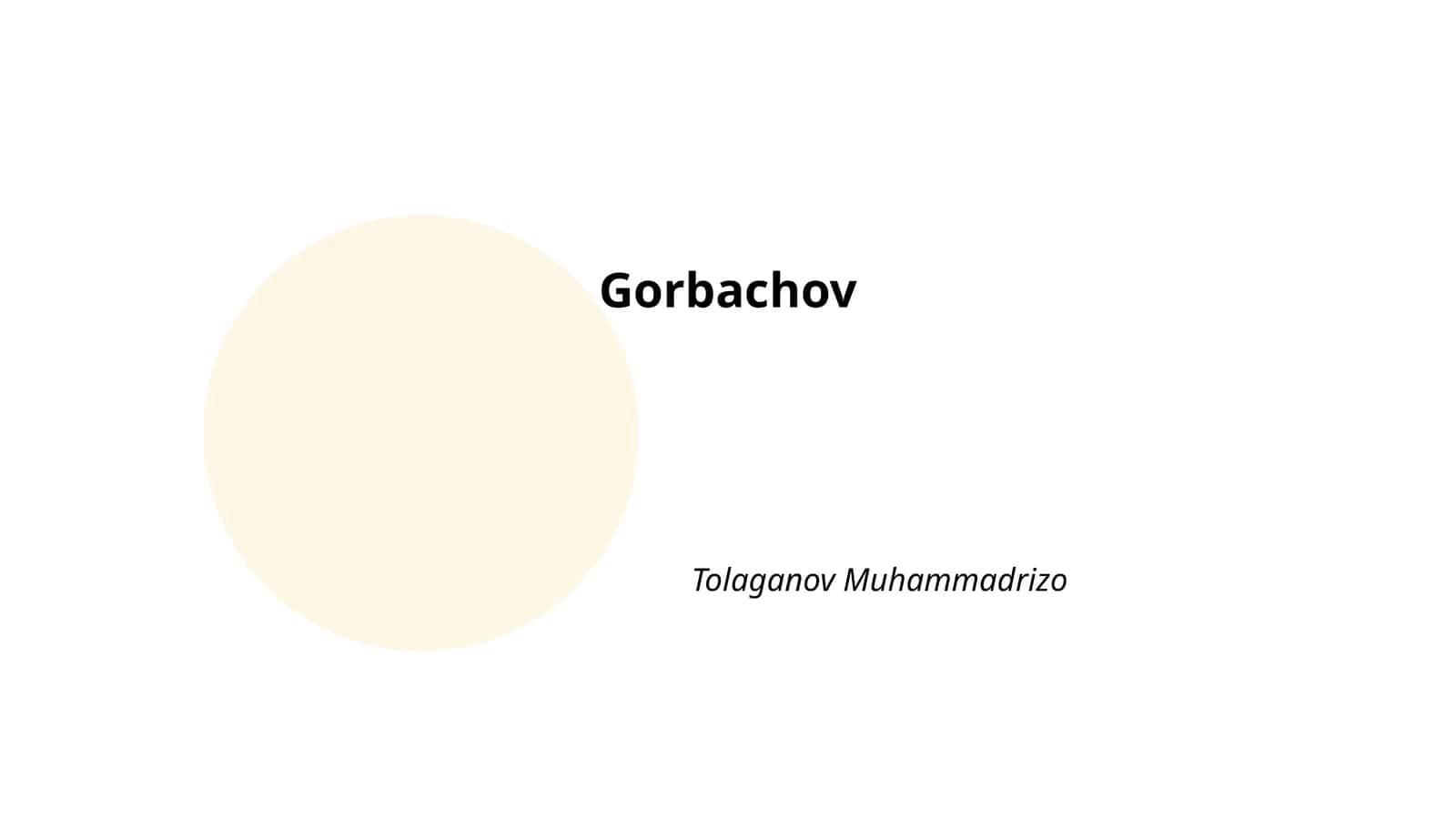 Совет Иттифоқидаги ислоҳотлар 1