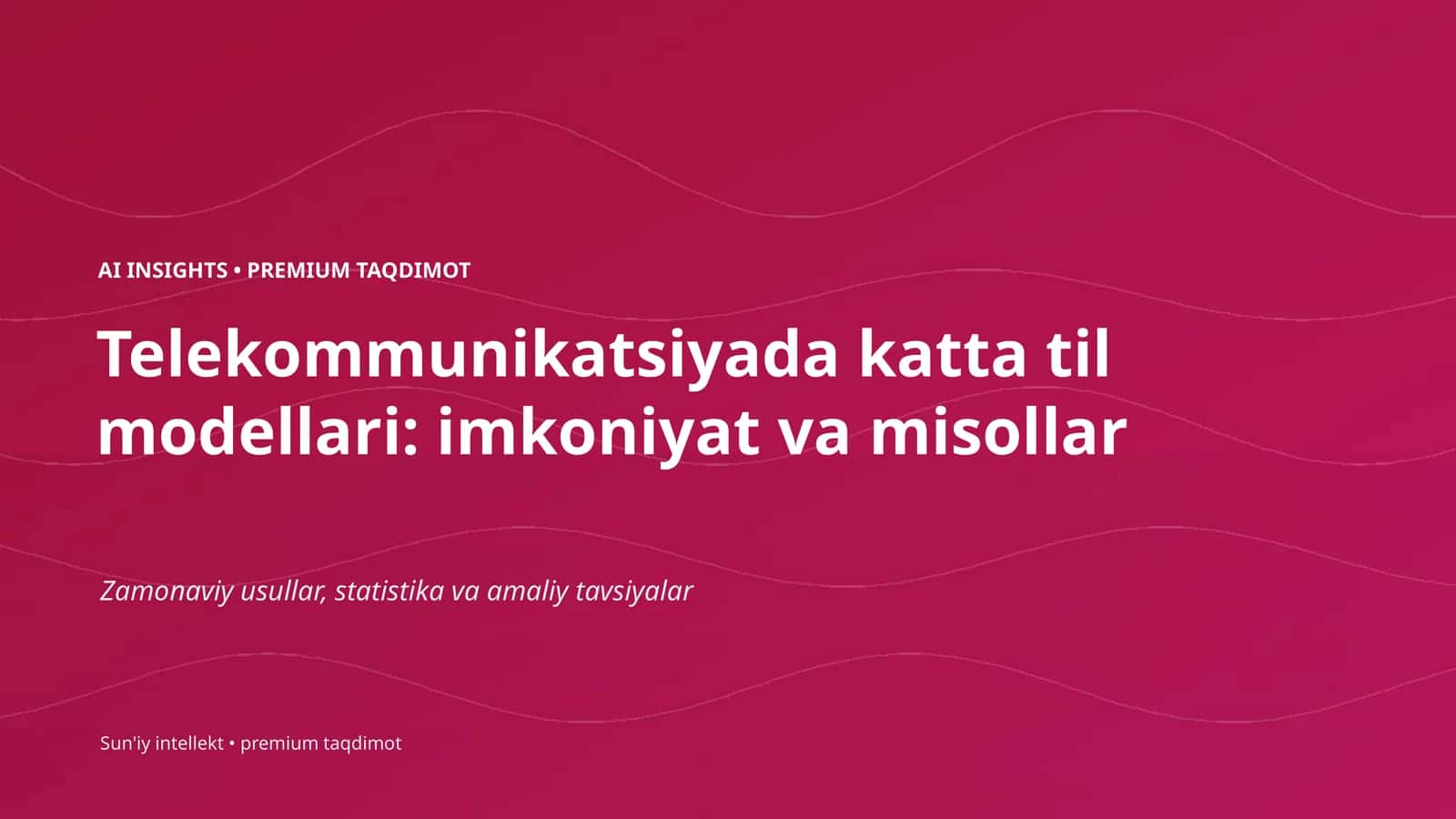 Premium Taqdimot 1