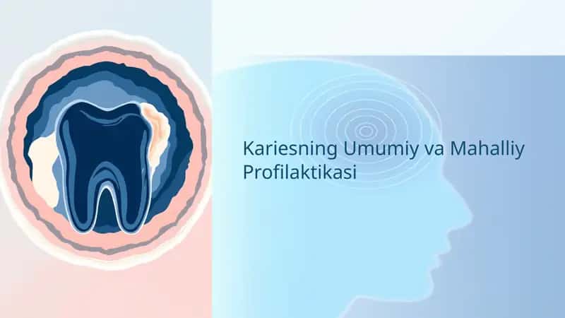 Kariesning umumiy va mahalliy profilaktikasi 1