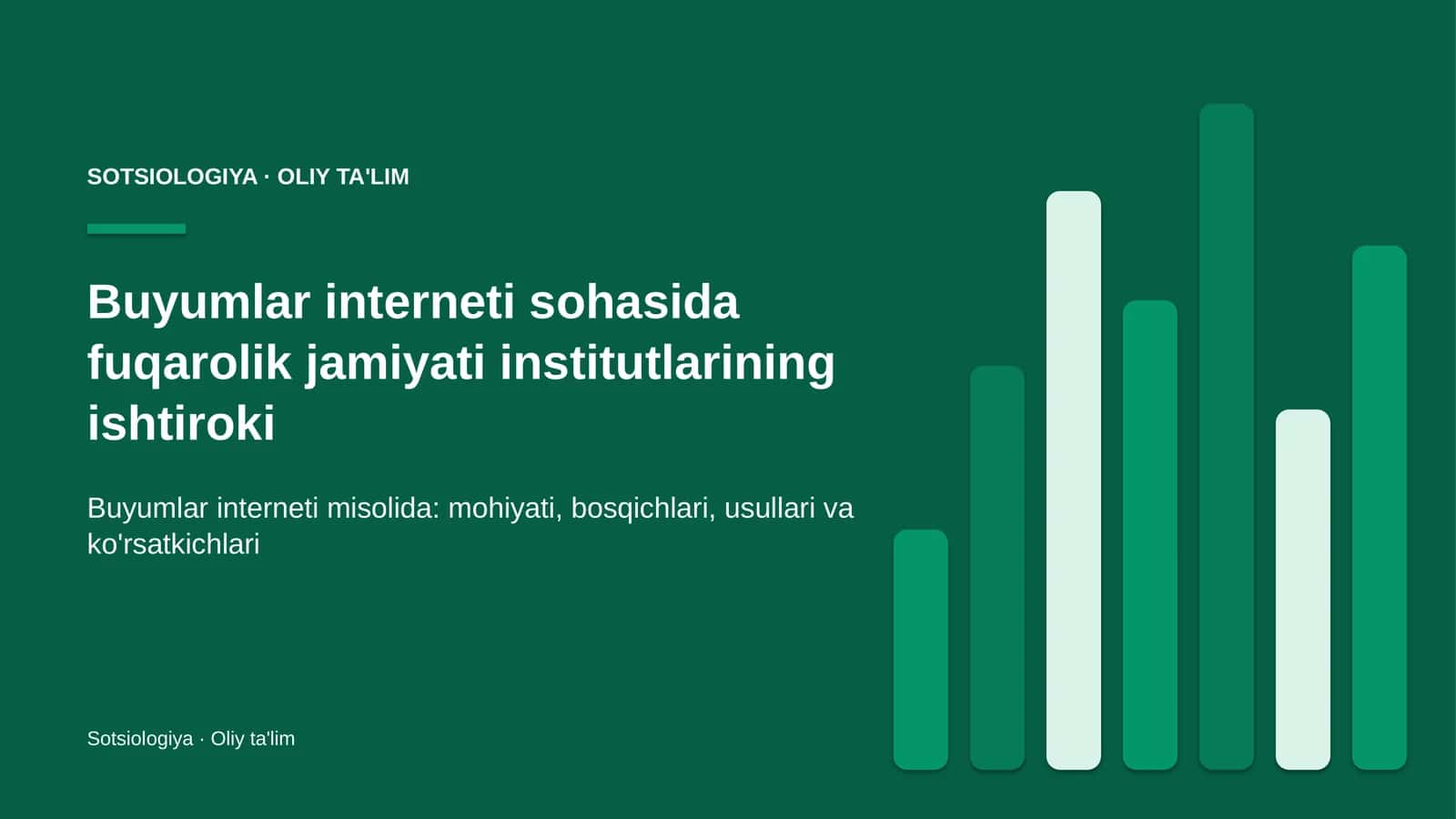 Fuqarolik jamiyati institutlari ishtiroki: mohiyati 1