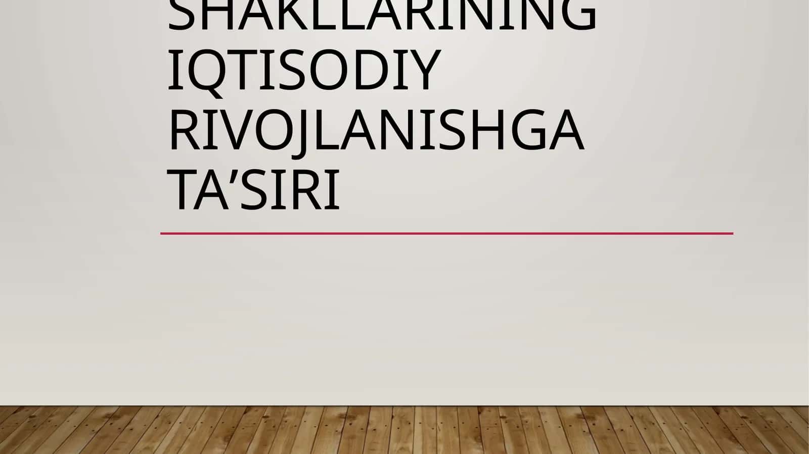 O'zbekistondagi mulk shakillari 1