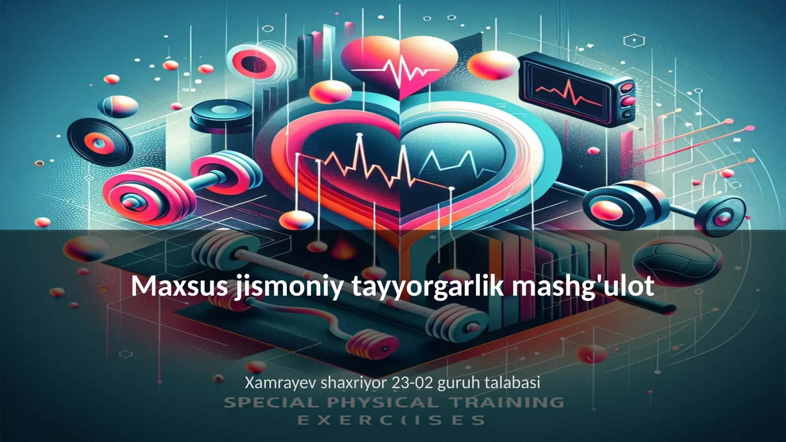 Maxsus jismoniy tayyorgarlik mashg'uloti 1