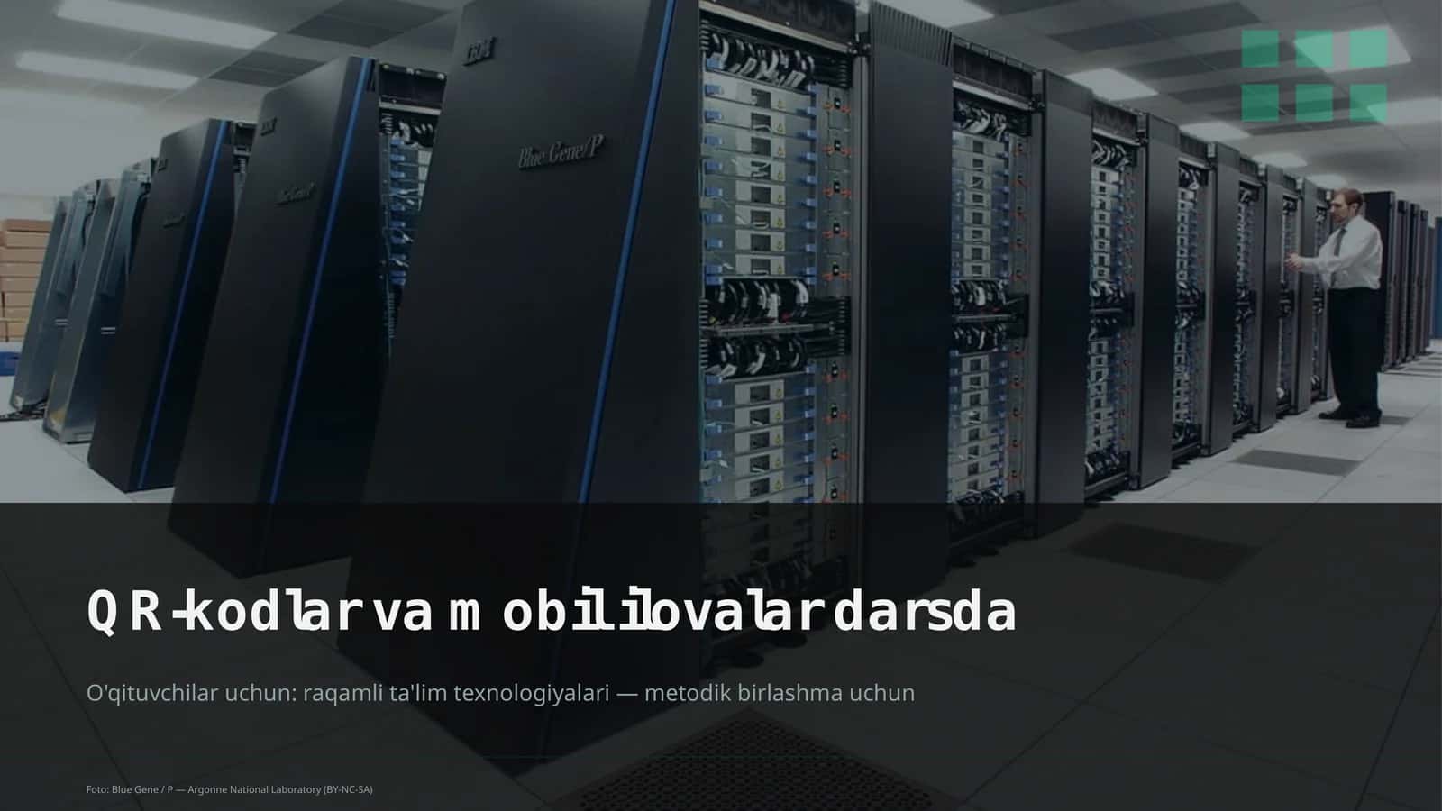 QR-kodlar va mobil ilovalar darsda 1