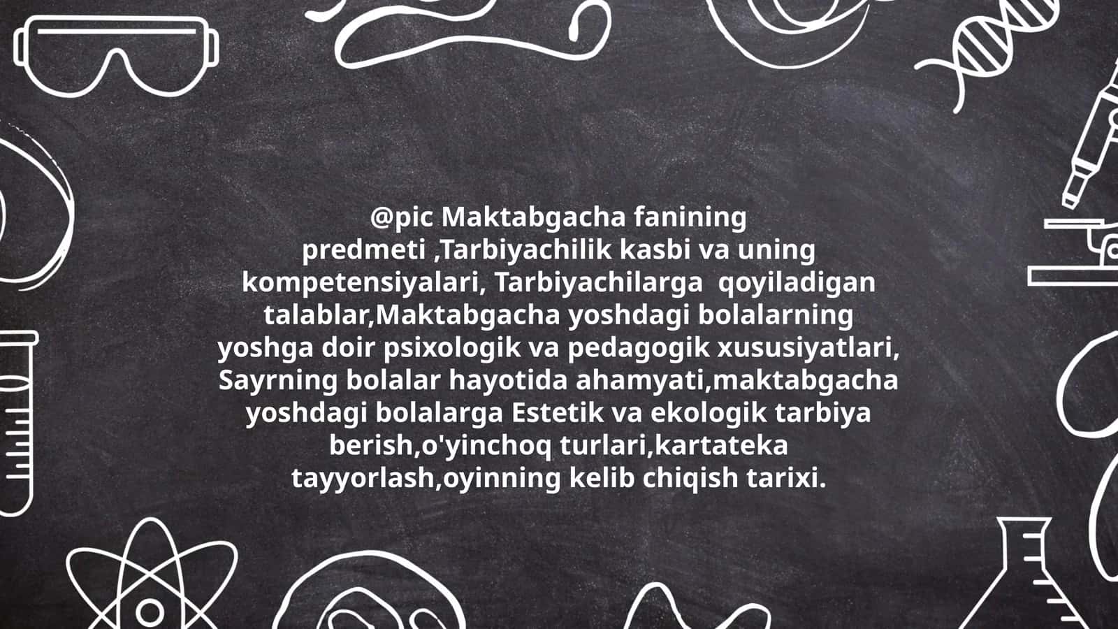 Maktabgacha yoshdagi bolalarning yoshga doir psixologik va pedagogik xususiyatlari 1