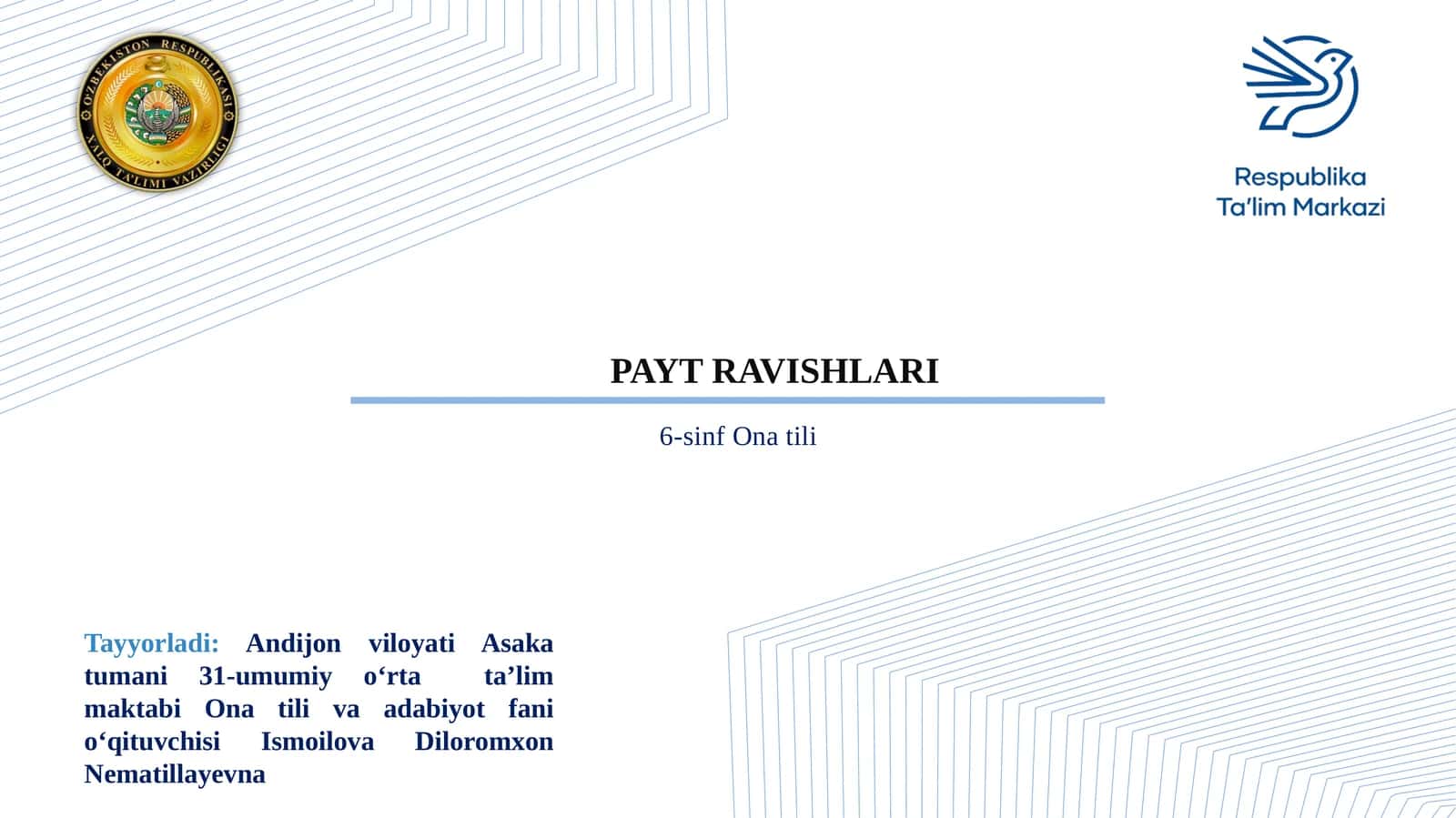 Payt ravishlari 1