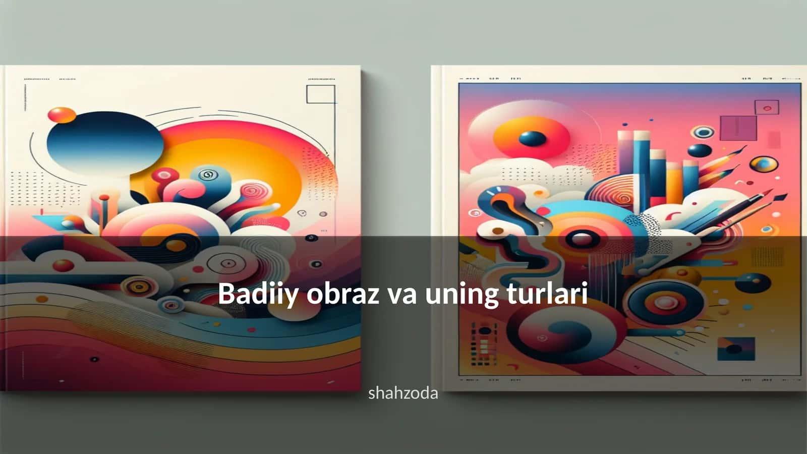 Badiiy obraz va uning turlari 1