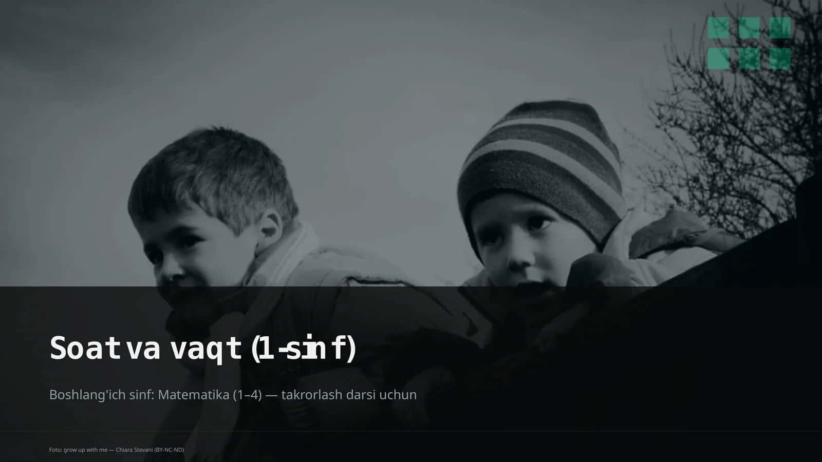 Soat va vaqt (1-sinf) 1
