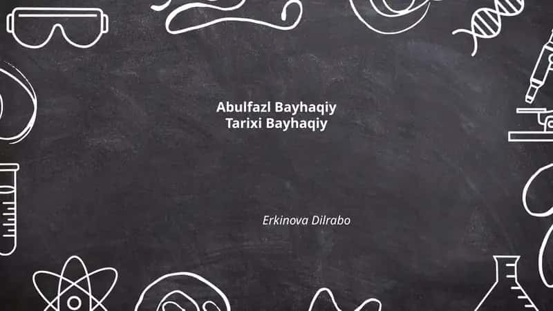 Tarixi Bayhaqiy 1
