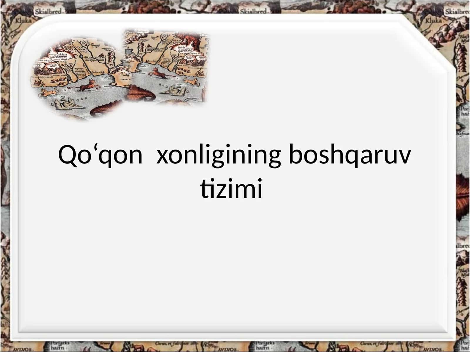 Adabiyotlar ro’yhati 1