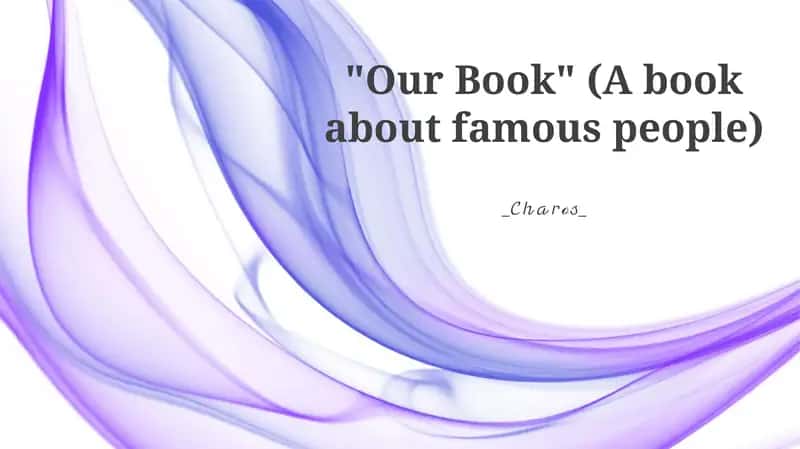 "Our Book" 1