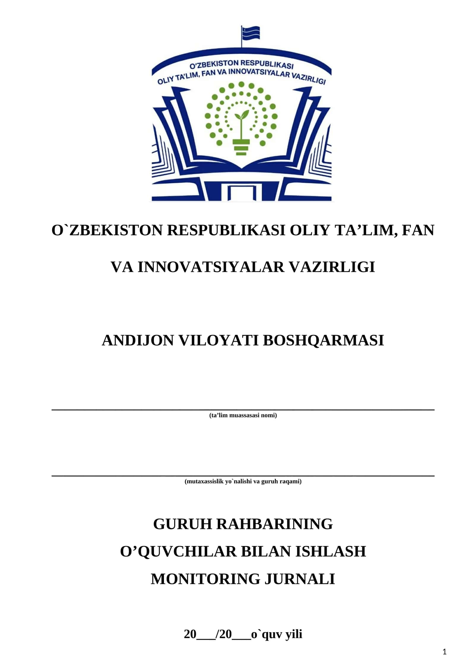 Monitoring jurnali 1