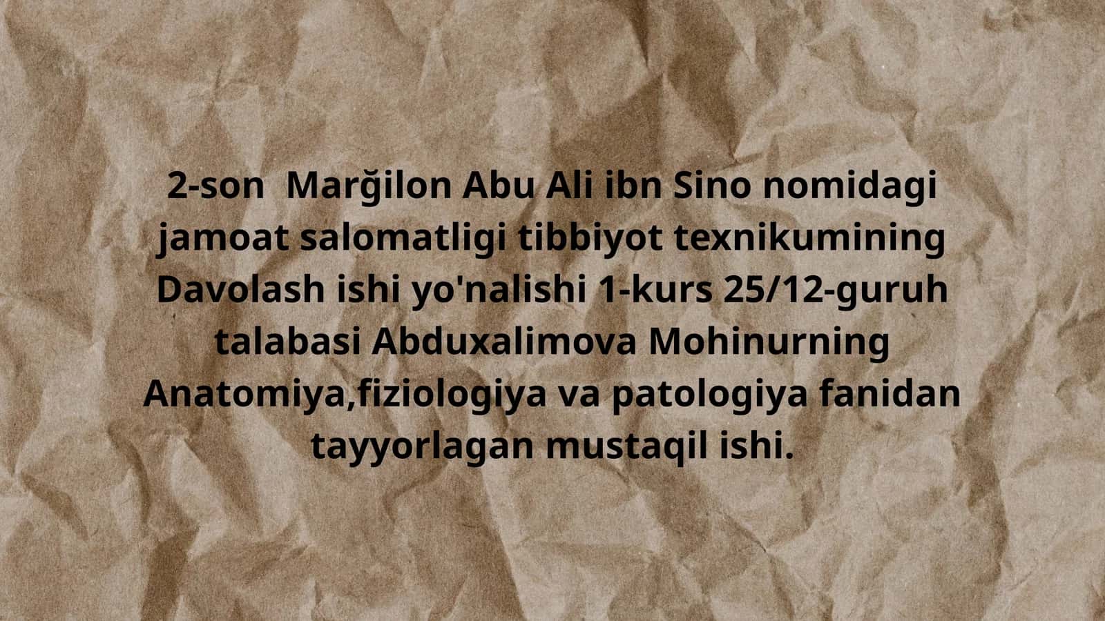 Buyraklar anatomiyasi 1