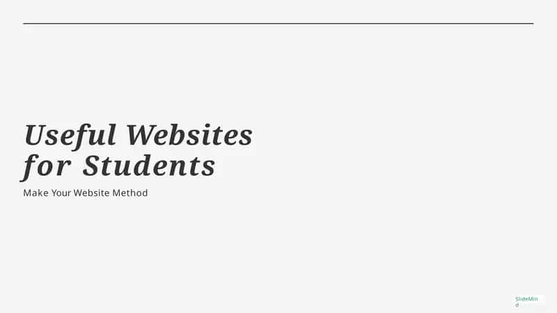 Introduction to Useful Websites 1
