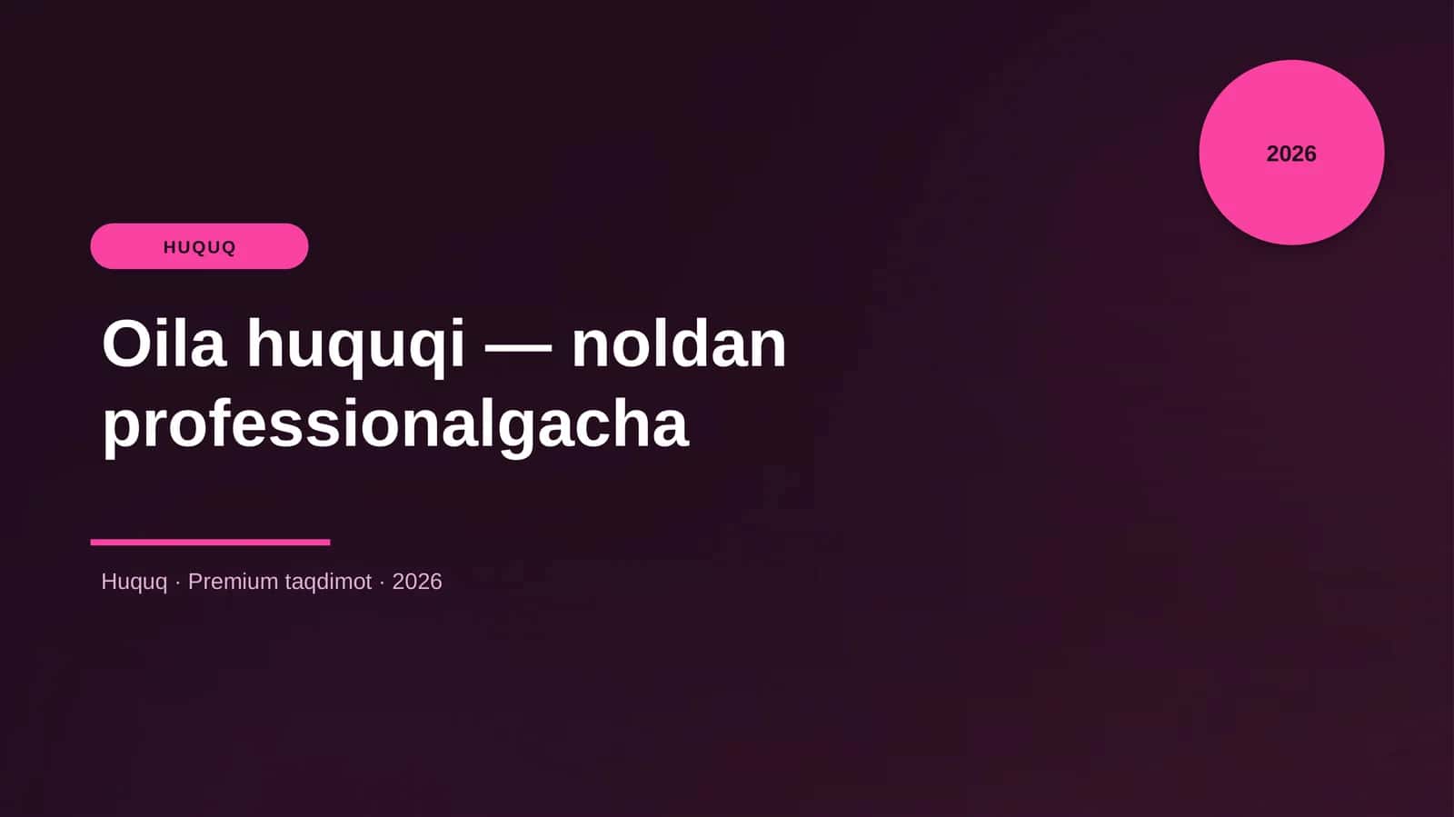 Huquq 1