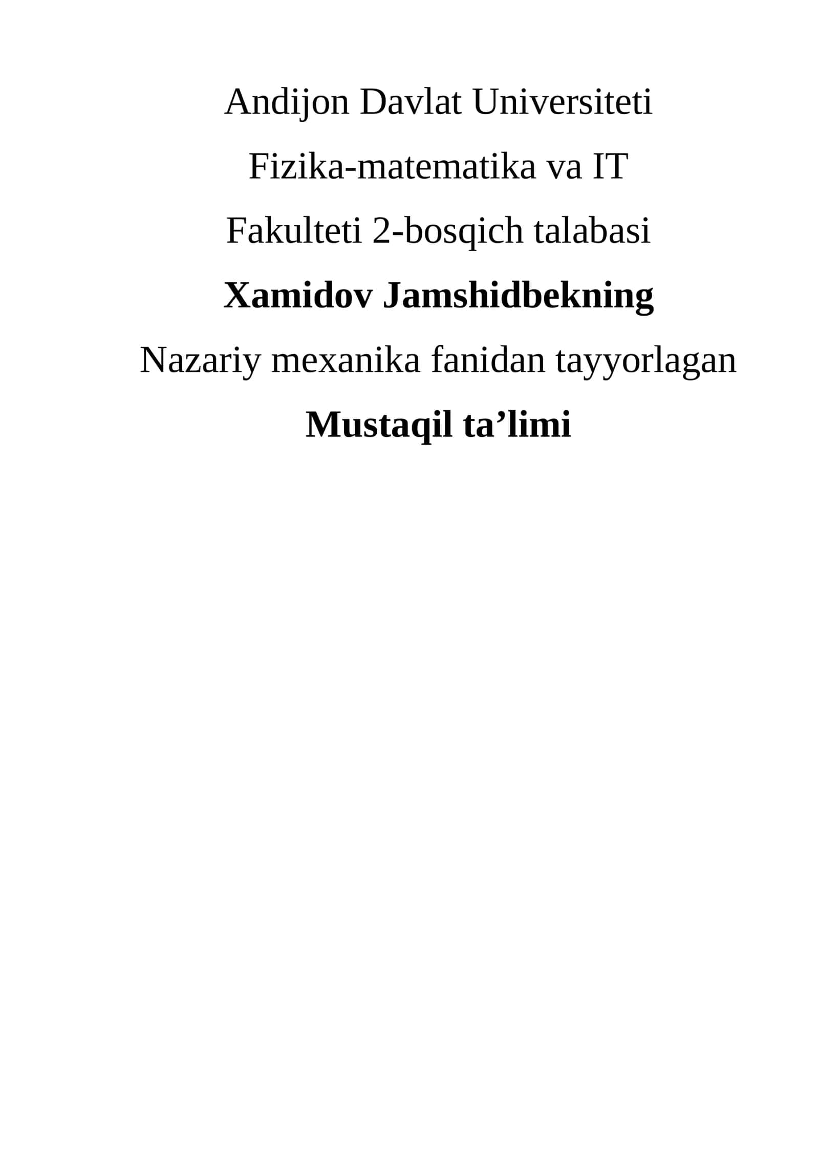 Moddiy nuqtaning tebranma harakati 1