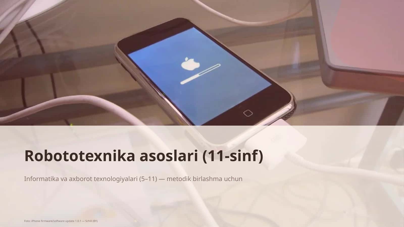 Robototexnika asoslari (11-sinf) 1