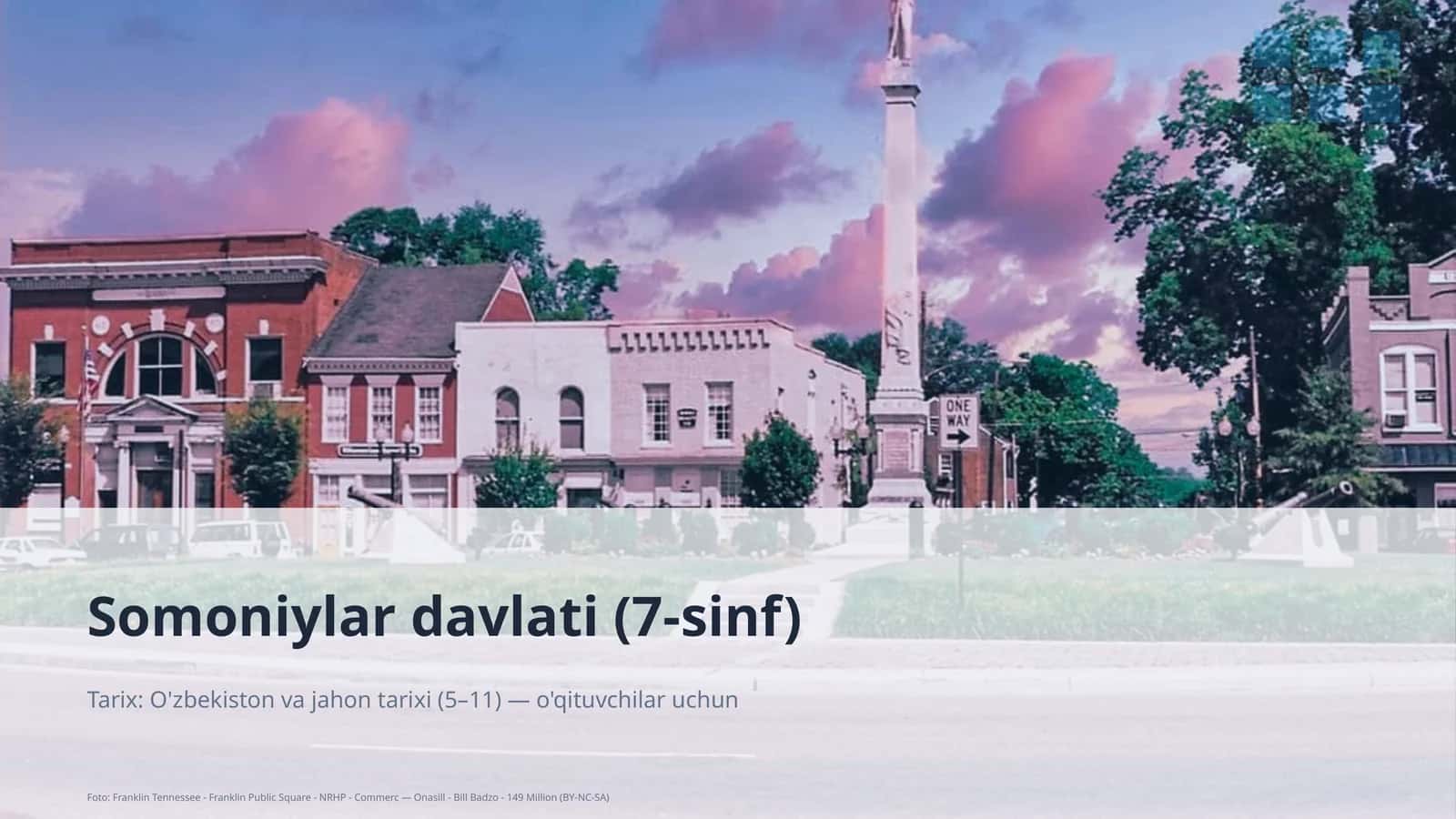 Somoniylar davlati (7-sinf) 1