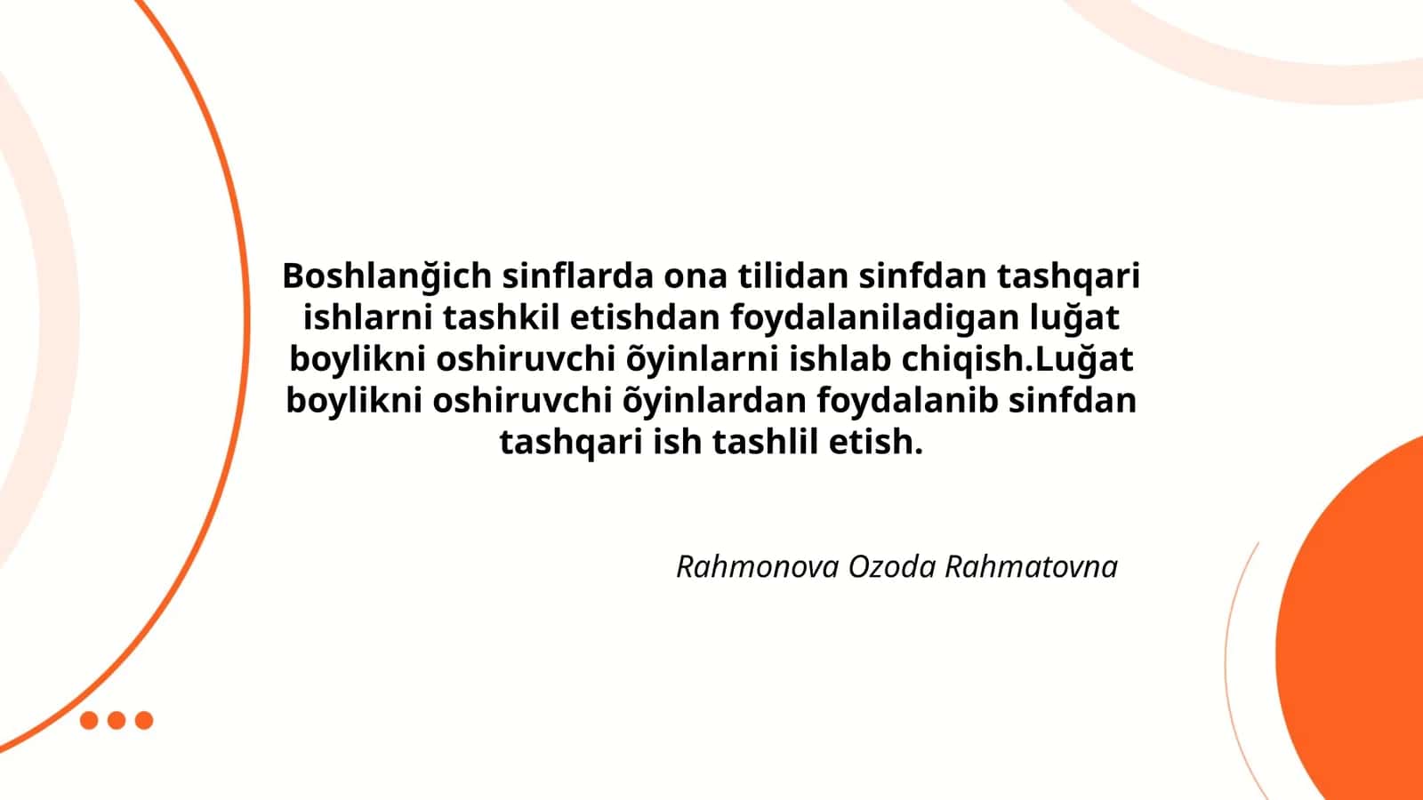 Luğat boylikni oshiruvchi õyinlar 1