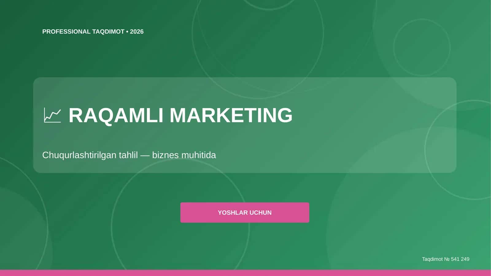 RAQAMLI MARKETING 1