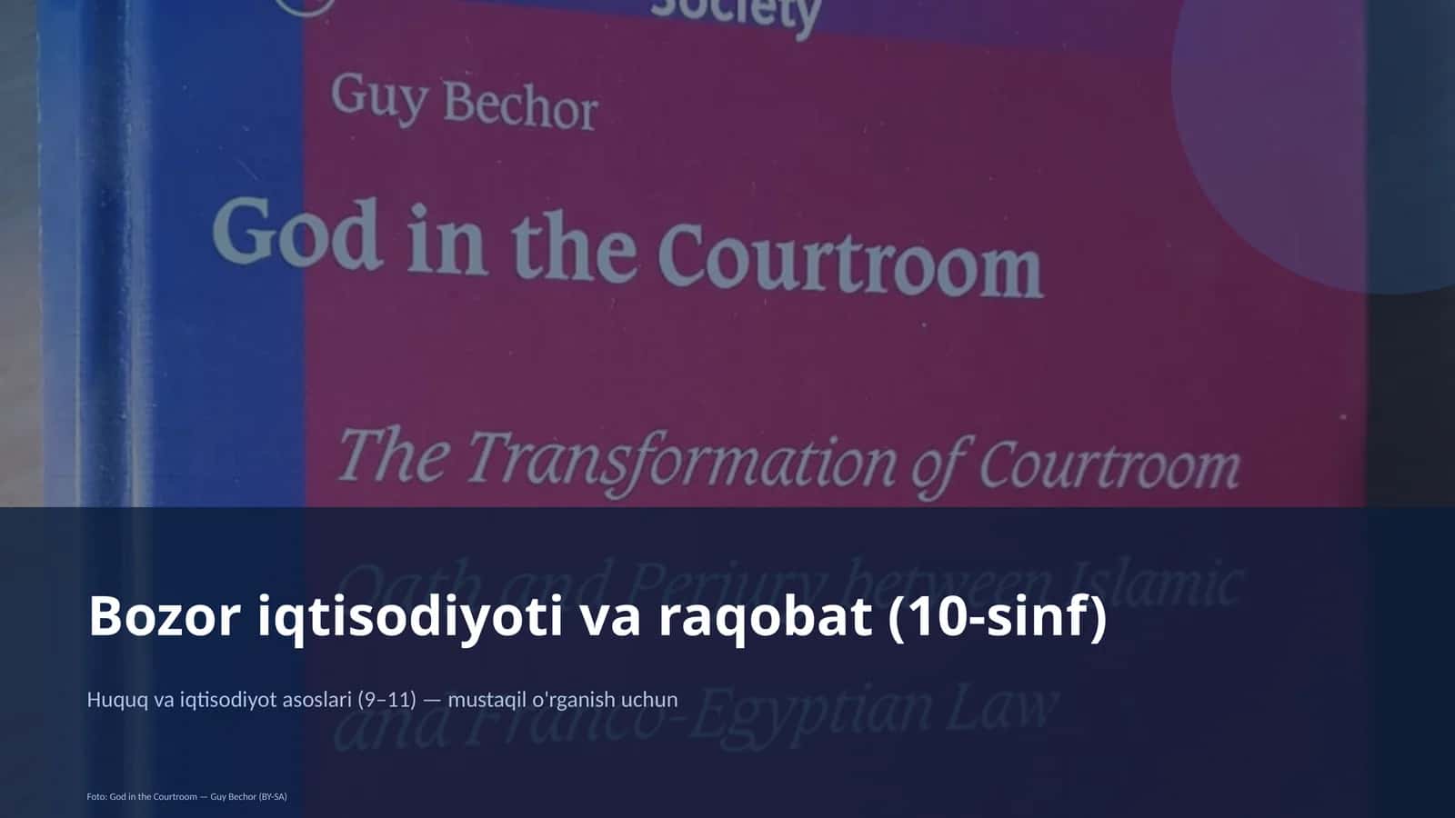 Huquq va iqtisodiyot asoslari (9–11) 1