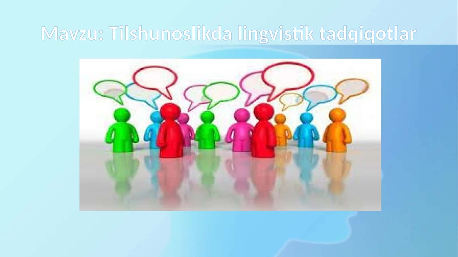 Tilshunoslikda lingvistik tadqiqotlar 1
