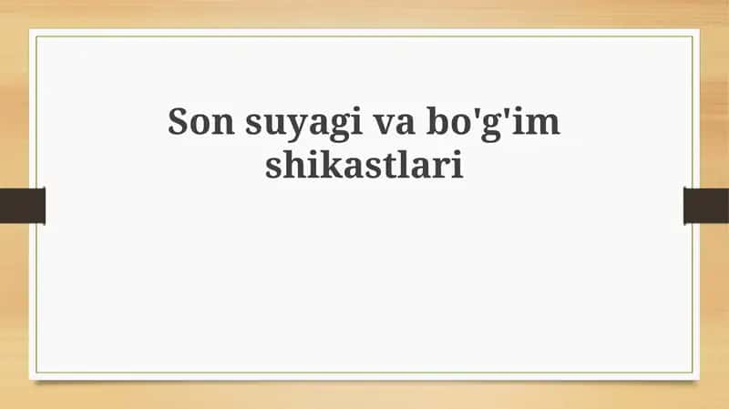 Sonsuyagivabo'g'imshikastlari 1