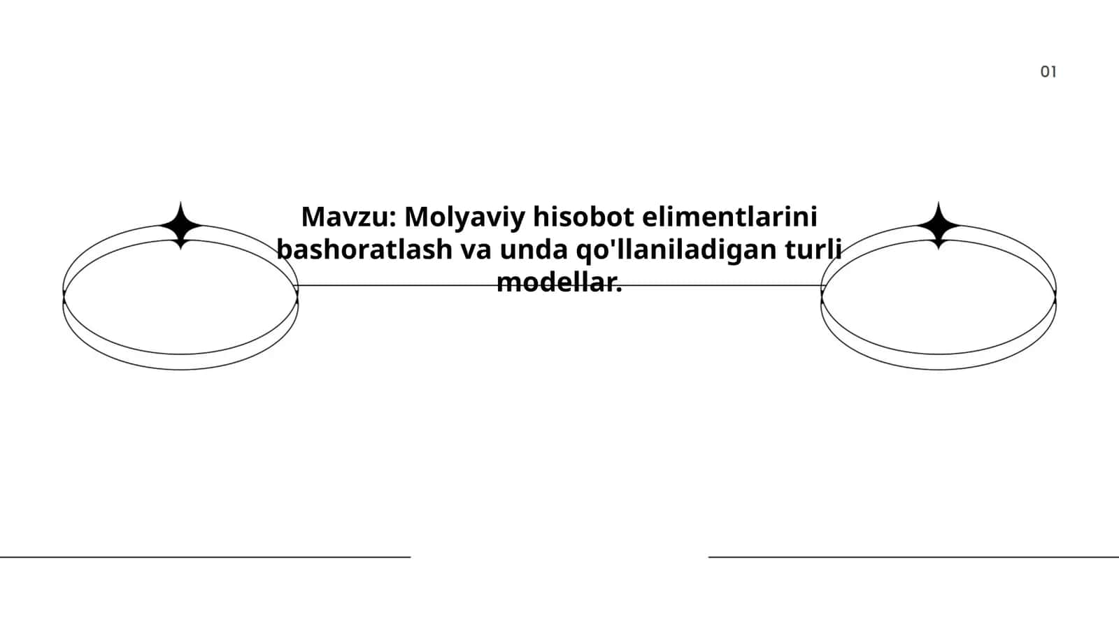 Molyaviy hisobot elimentlarini bashoratlash va unda qo'llaniladigan turli modellar 1