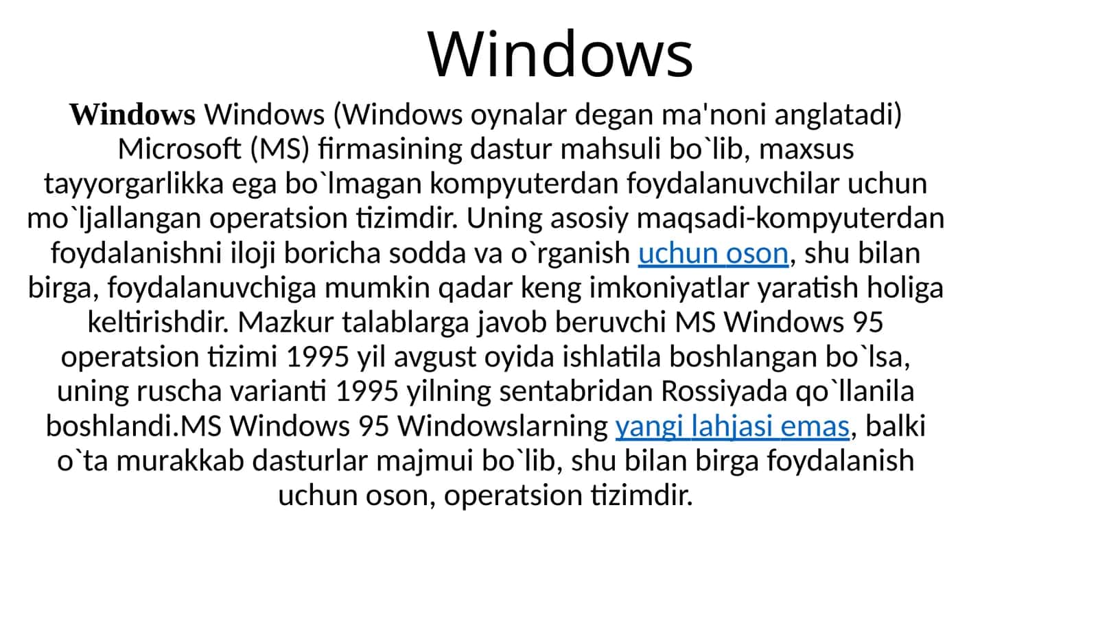 Windows 1
