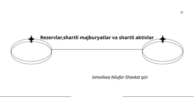 Rezervlar,shartli majburyatlar va shartli aktivlar 1