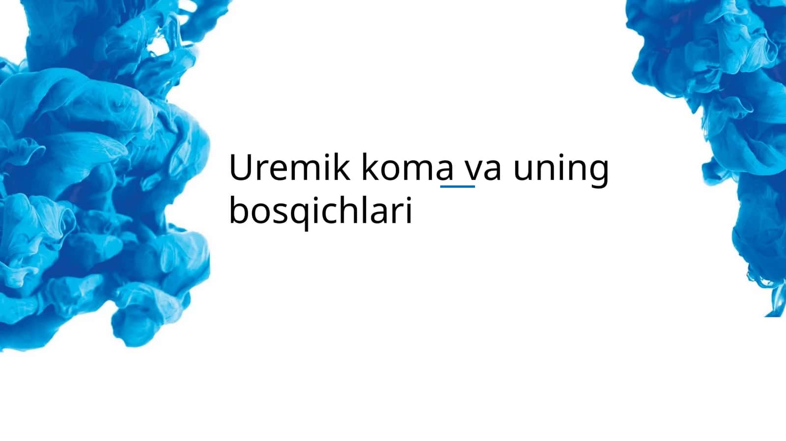 Uremikkom avanunig bo'sqichlari 1
