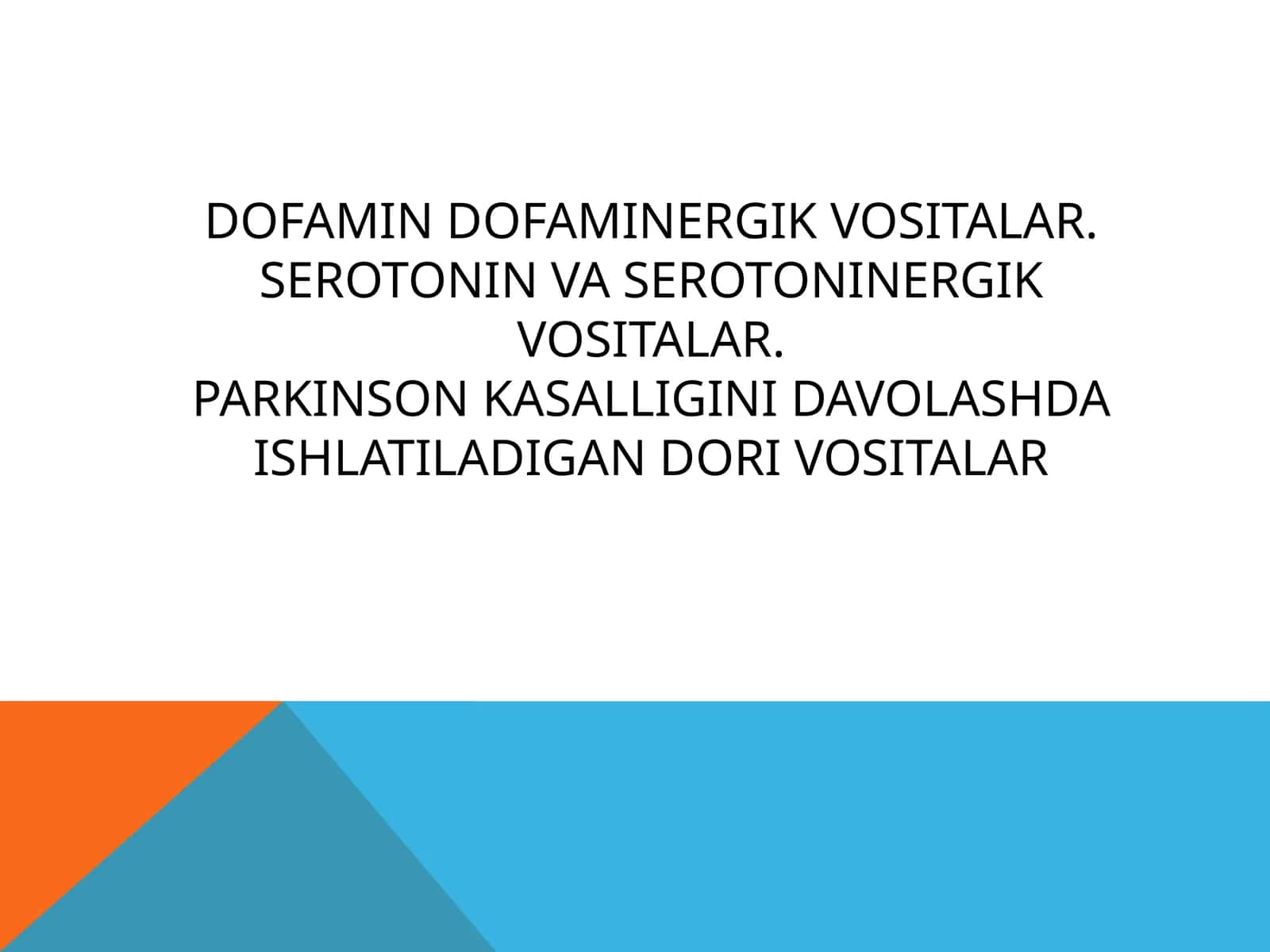 Dofamin-Darnisa 1