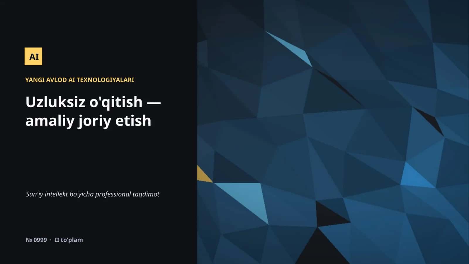 YANGI AVLOD AI TEXNOLOGIYALARI 1