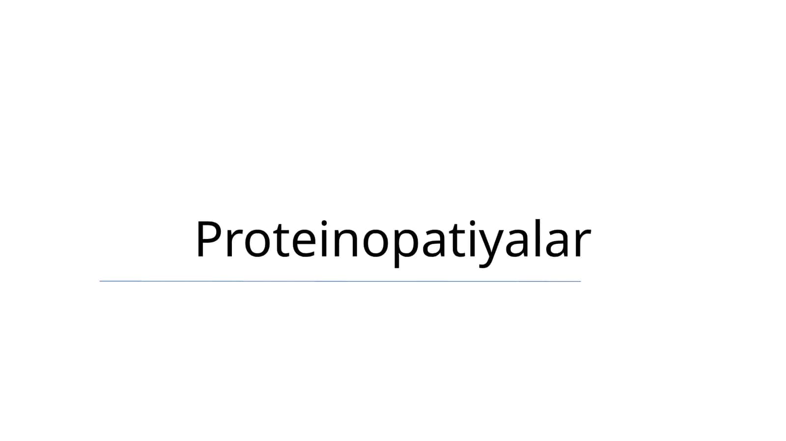 Proteinopatiyalar 1