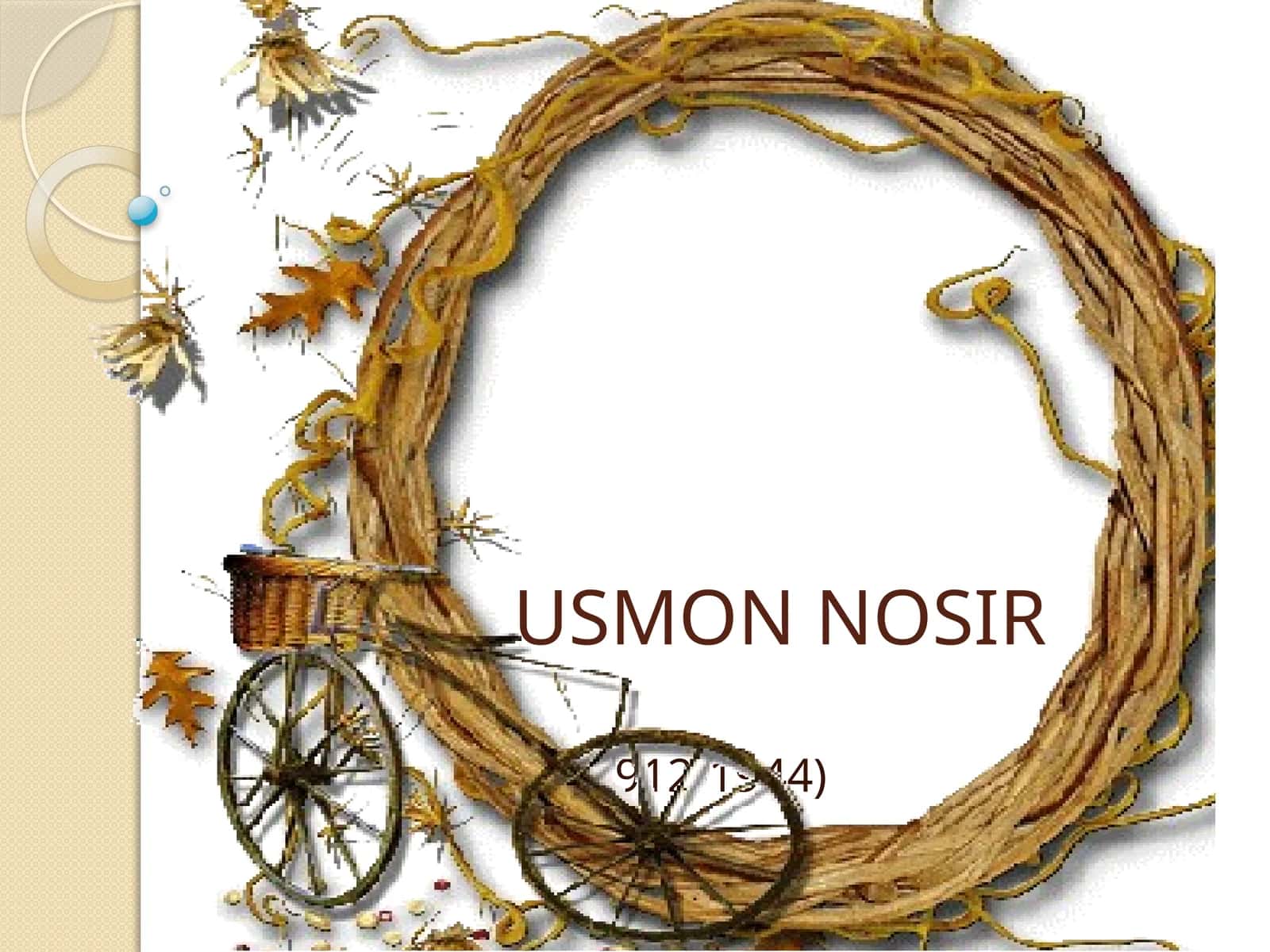 USMON NOSIR 1