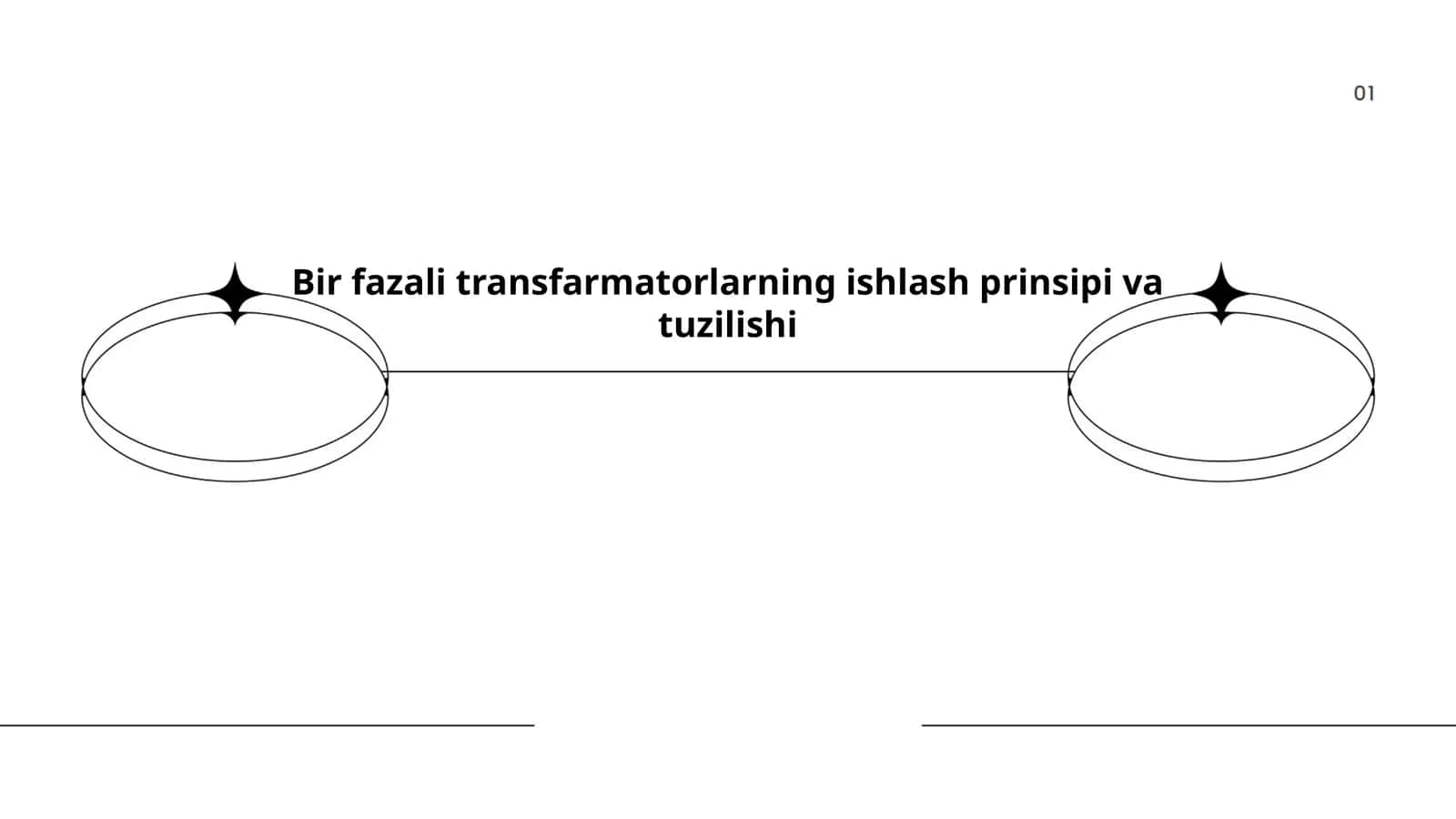 Bir fazali transfarmatorlarning ishlash prinsipi va tuzilishi 1