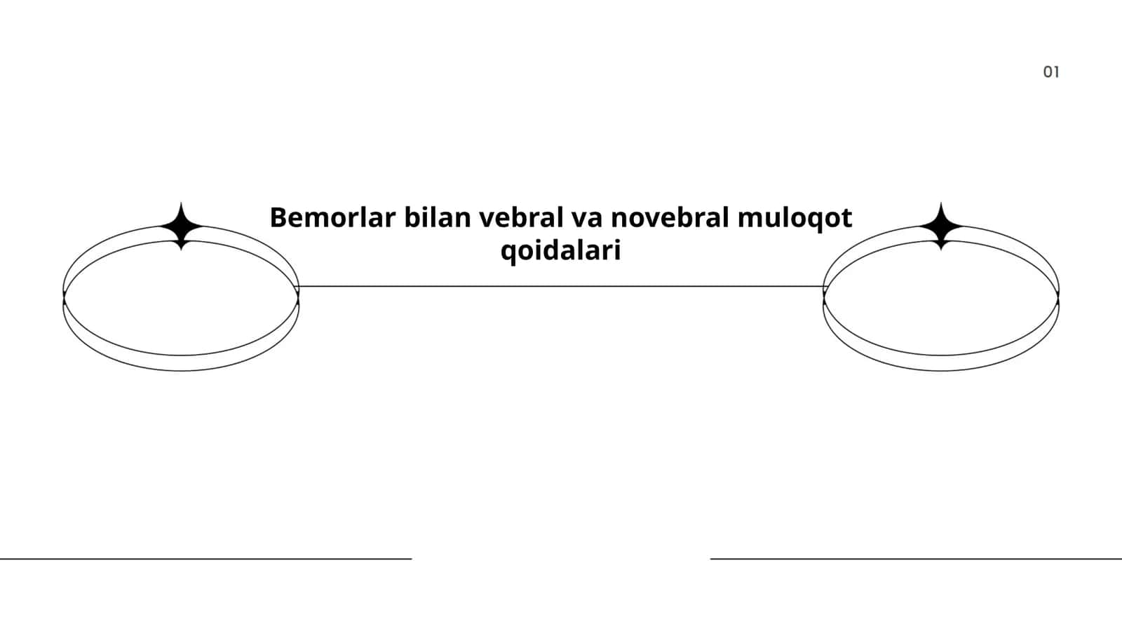 Bemorlar bilan vebral va novebral muloqot qoidalari 1