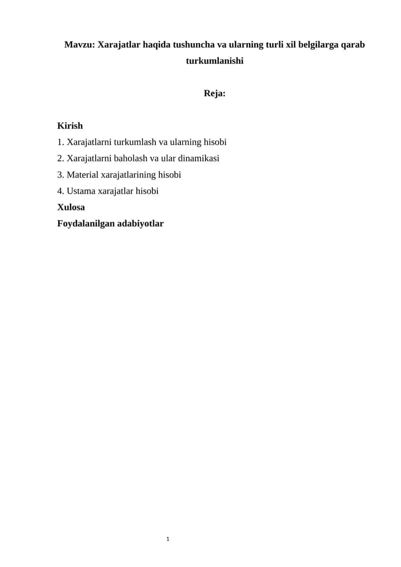 Boshqaruv hisobini yanada rivojlantirish 1