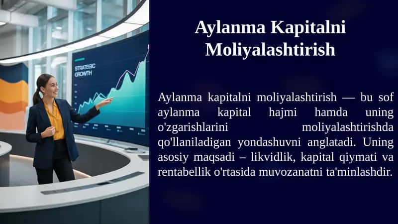 Aylanma Kapitalni Moliyalashtirish 1