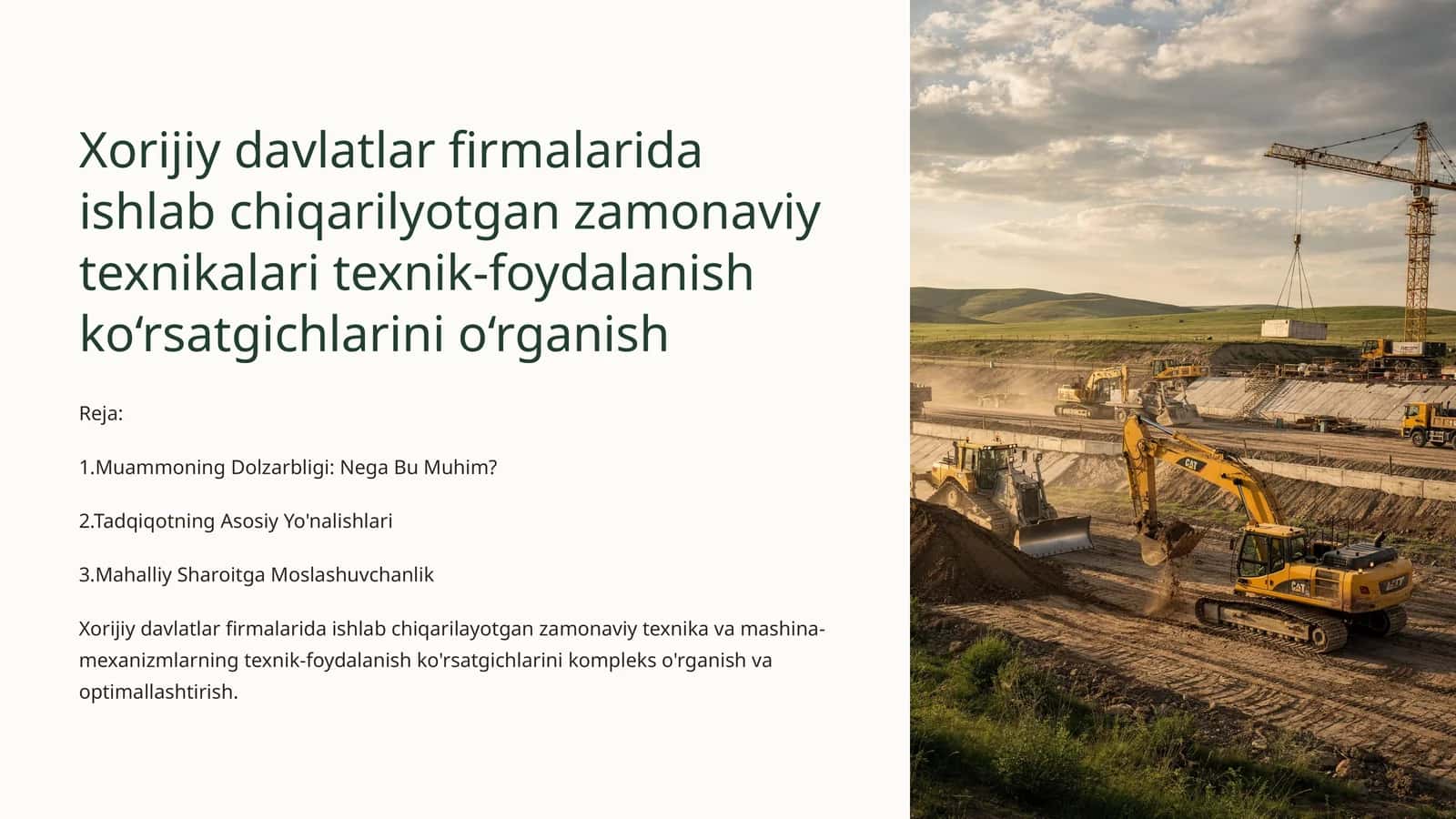 Mahalliy Sharoitga Moslashuvchanlik 1