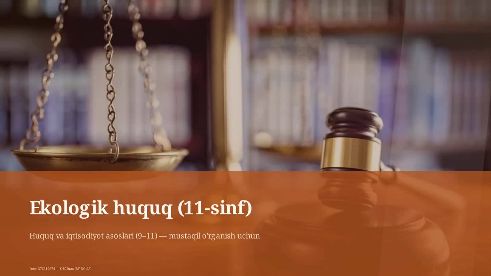 Ekologik huquq 1
