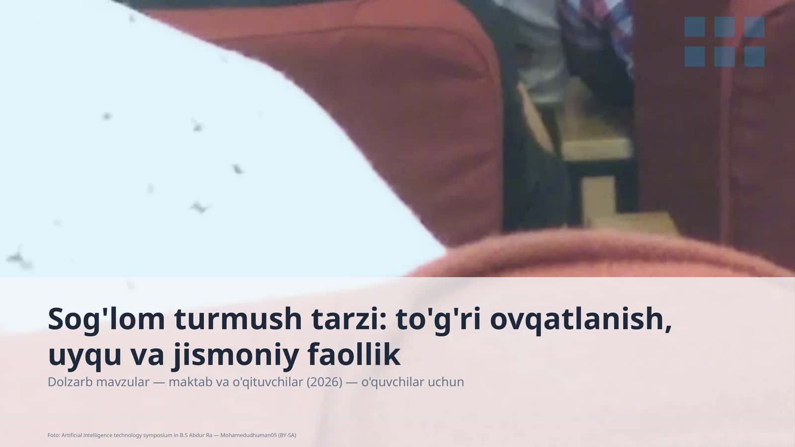 Dolzarb mavzular — maktab va o'qituvchilar (2026) — o'quvchilar uchun 1